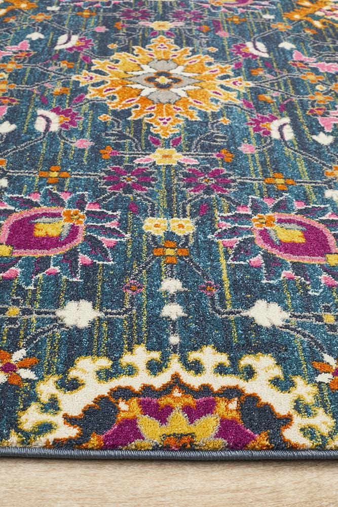 Babylon Floral in Blue Rug