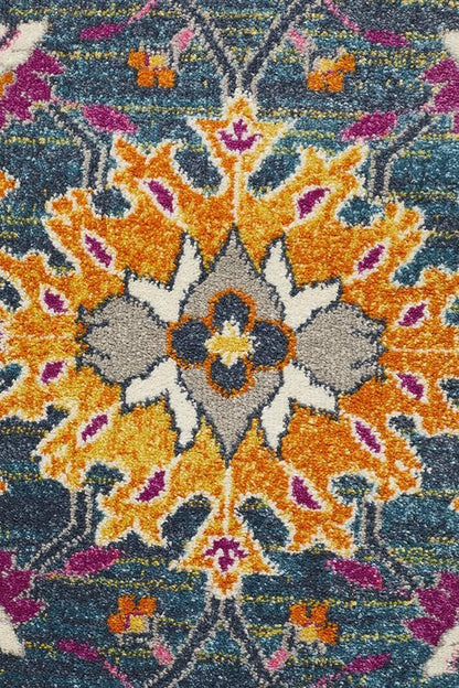 Babylon Floral in Blue Rug