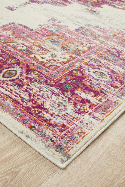 Babylon Faded in Pink Rug