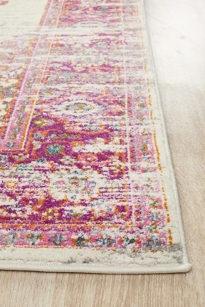 Babylon Faded in Pink Rug