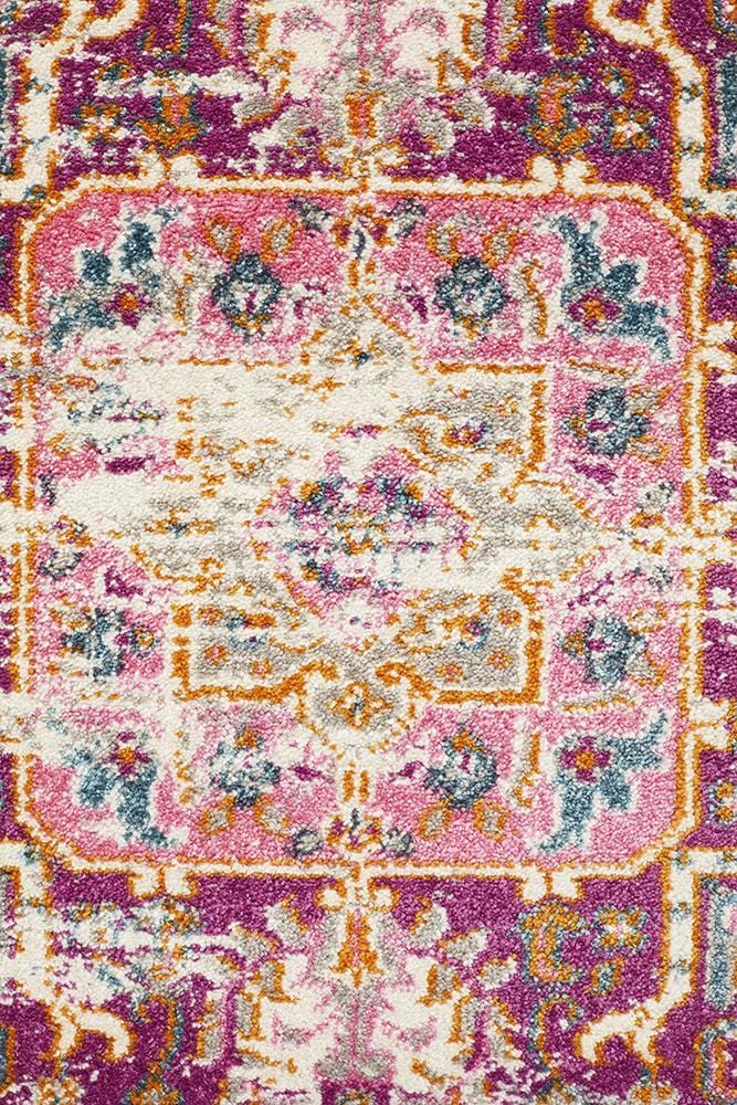 Babylon Faded in Pink Rug