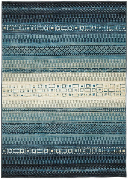 Calypso Coastal In Blue Rug