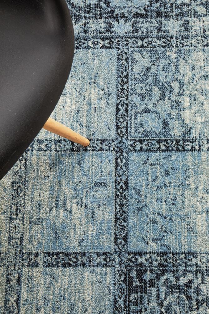 Calypso Squares In Blue Rug