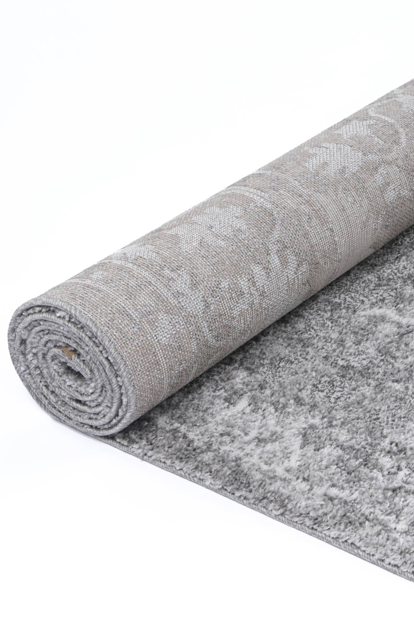 Century Claudius Plush In Grey Rug