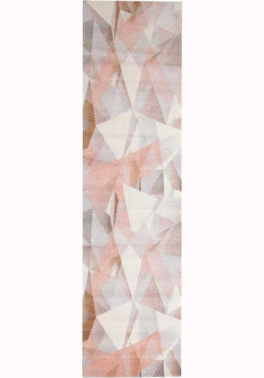 Dimensions In Broken Blush : Runner Rug