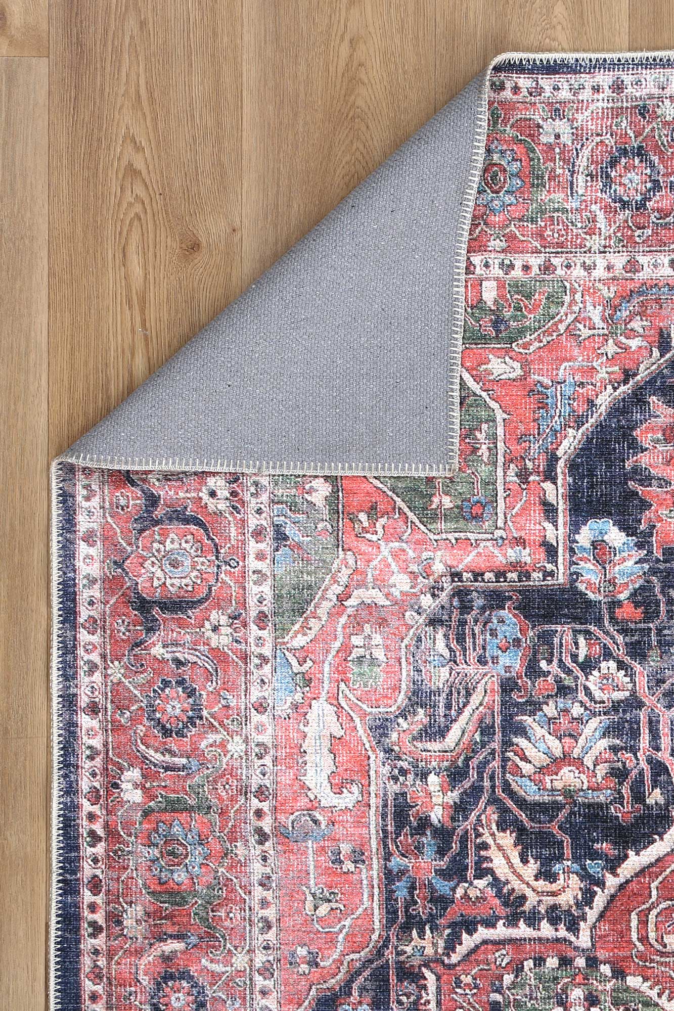 Distressed Vintage Kendra In Multicolour Rug