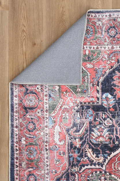 Distressed Vintage Kendra In Multicolour Rug