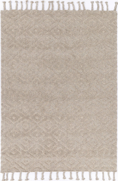 Goa Diamond Wool Blend In Brown Rug