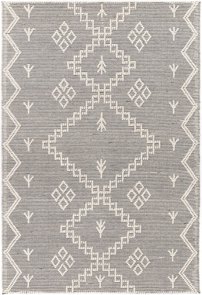 Goa Aztec Wool Blend In Cream Rug