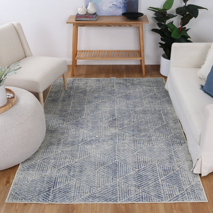 Greenport Design In Denim Blue Rug