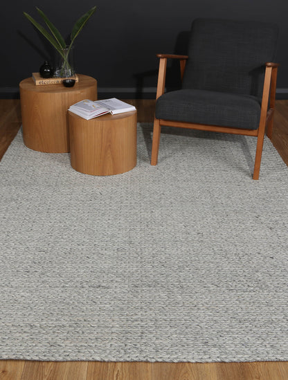 Harlow Cue Soft Blend In Grey Rug