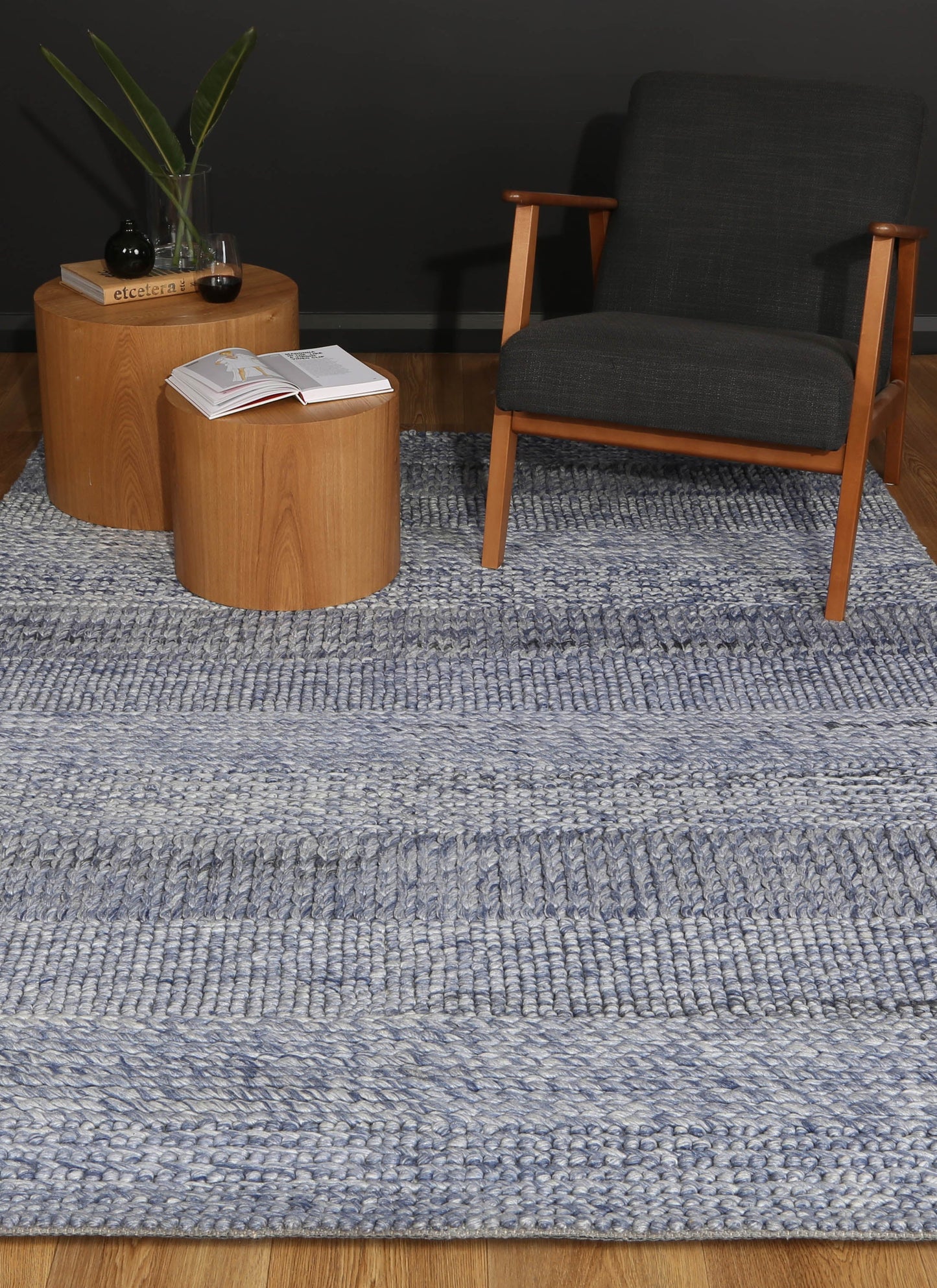 Harlow Grace Blend In Blue Rug