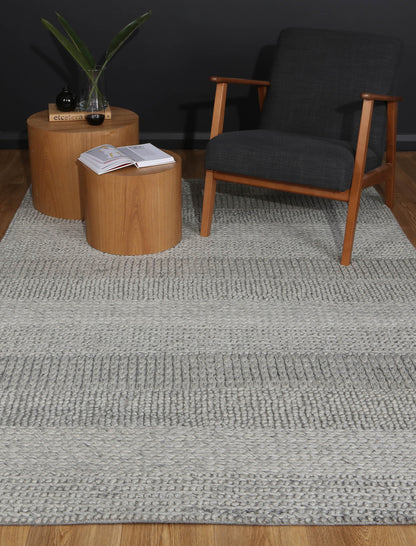 Harlow Grace Blend In Grey Rug