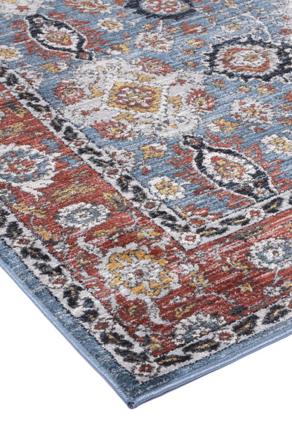 Havana Papian Transitional In Charcoal & Blue Rug