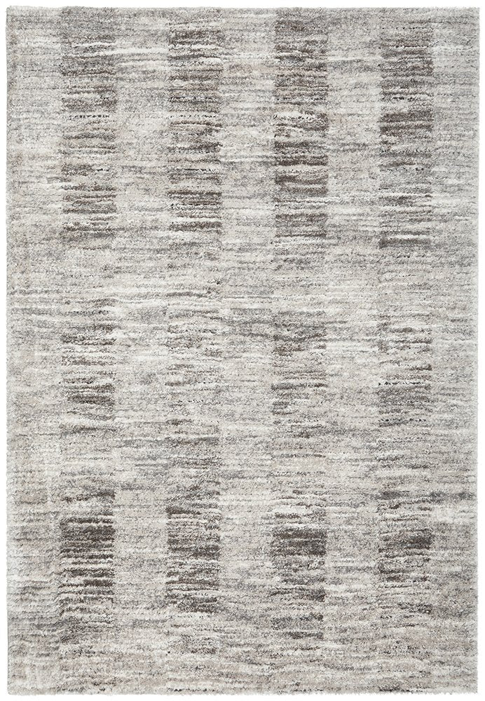 Himali Fin Steel In Grey Rug