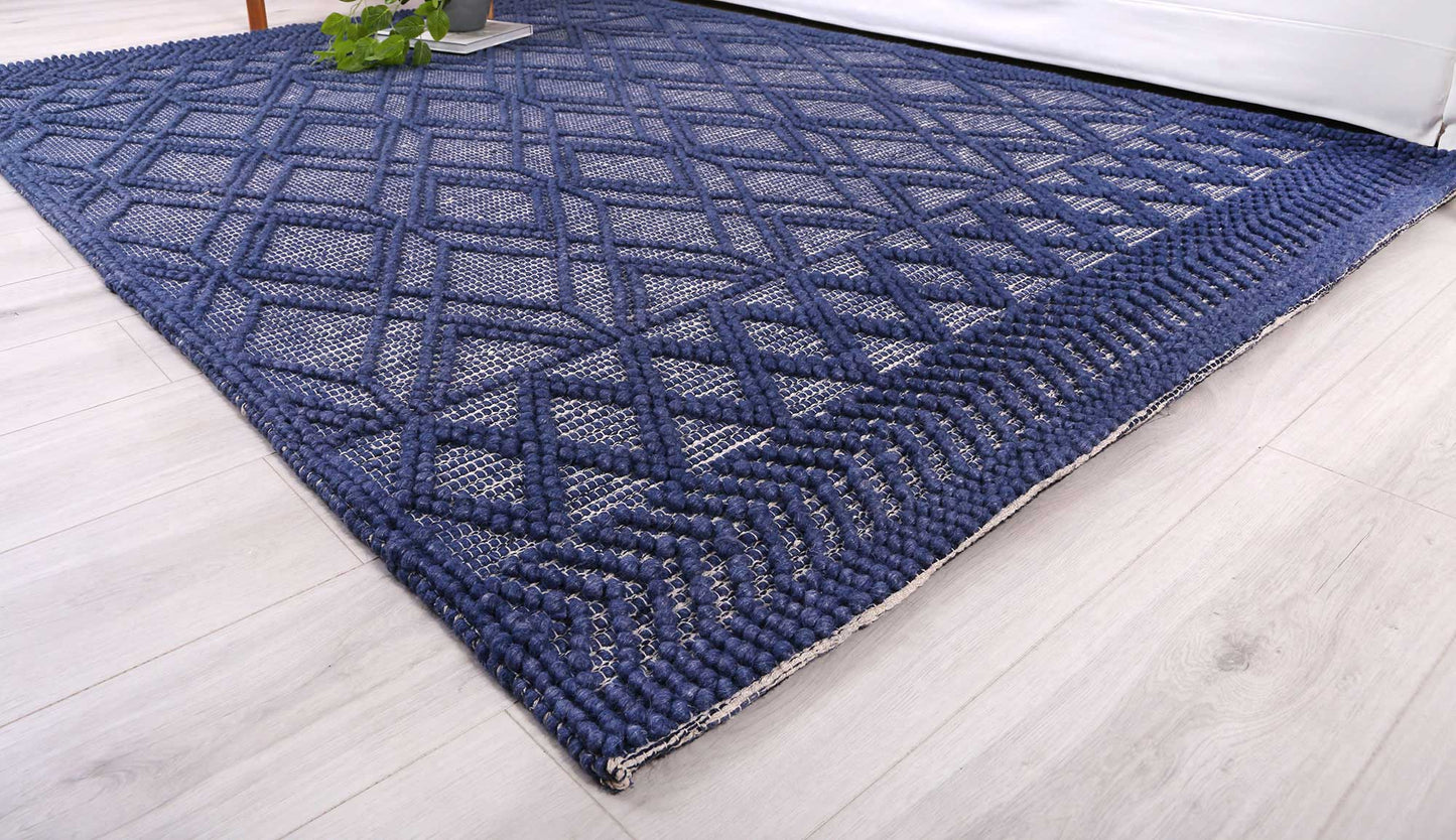 Himalaya Tribal In Blue Rug