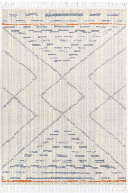 Inca Pica Contemporary In Cream Rug