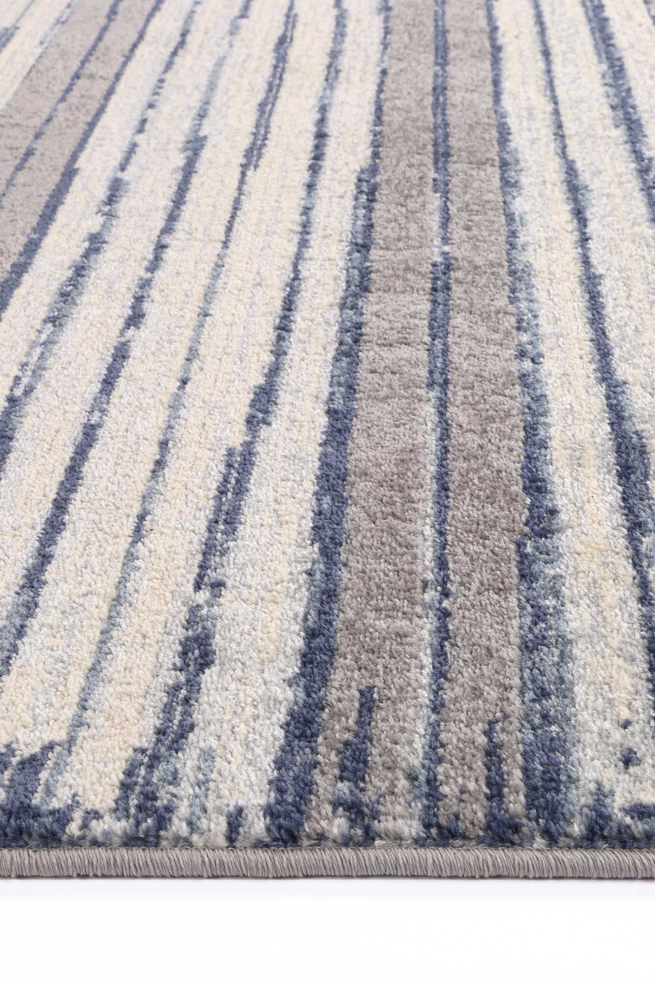 Inca Cajamarca Contemporary In Blue Rug