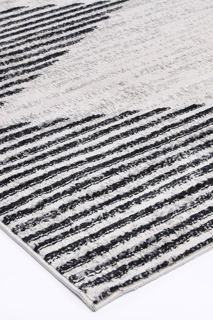 Christina Diamond Contemporary In Charcoal Rug