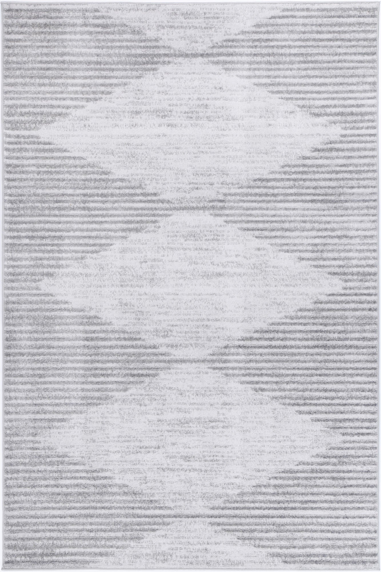 Christina Diamond Contemporary In Grey Rug