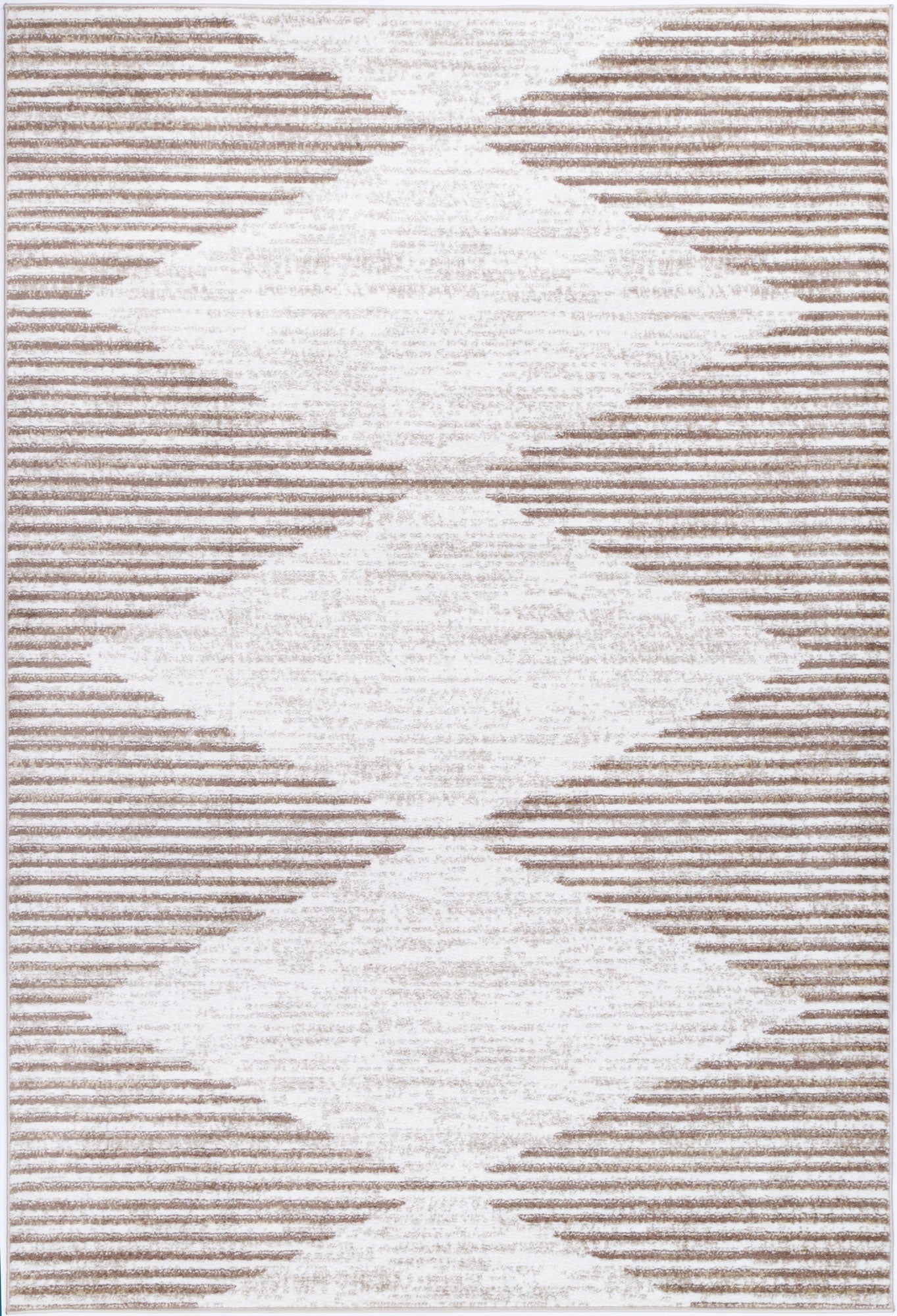 Christina Diamond Contemporary In Latte Rug