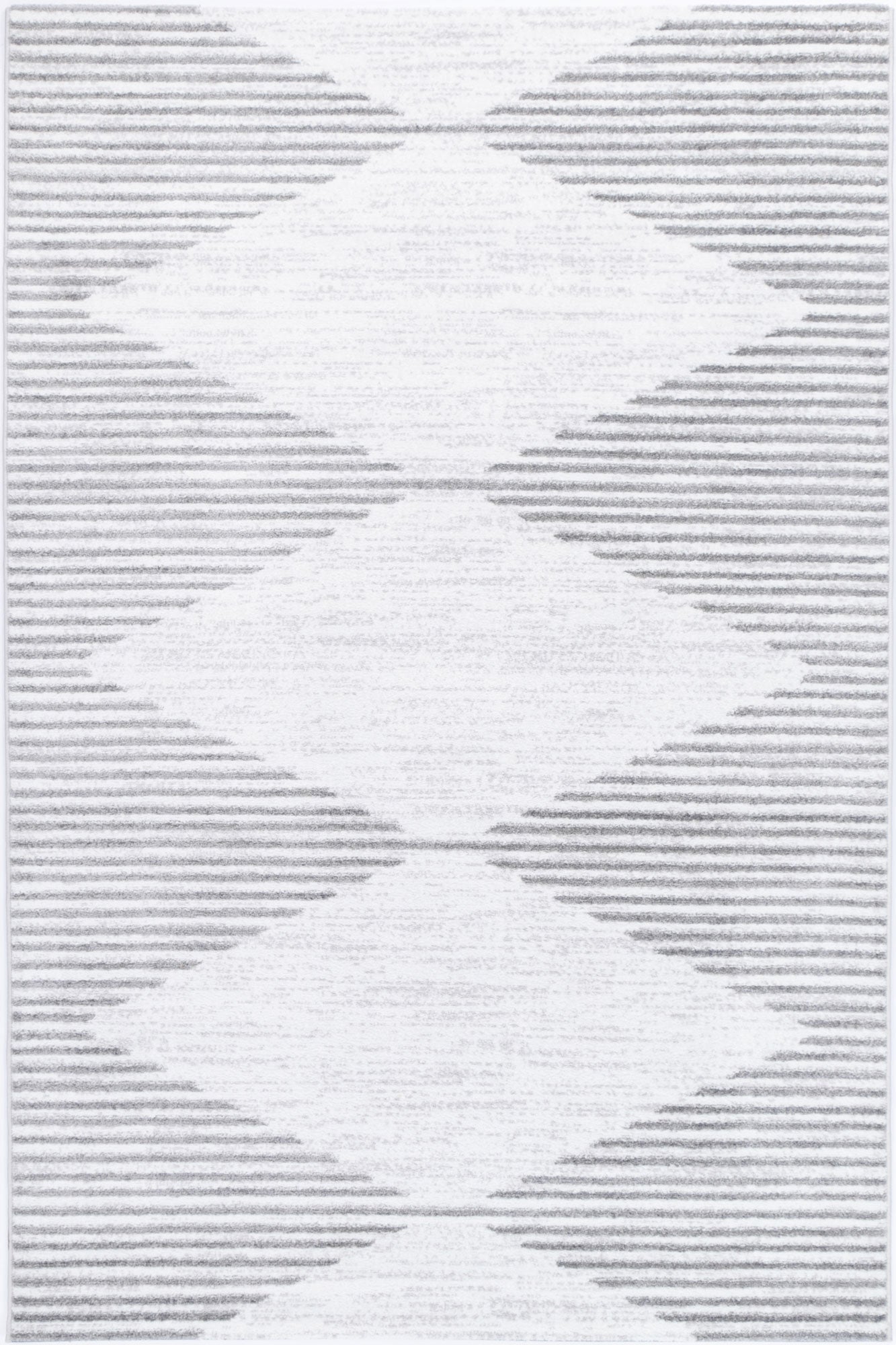 Christina Diamond Contemporary In Silver Rug