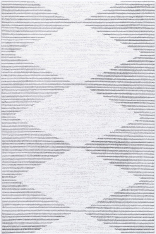 Christina Diamond Contemporary In Silver Rug