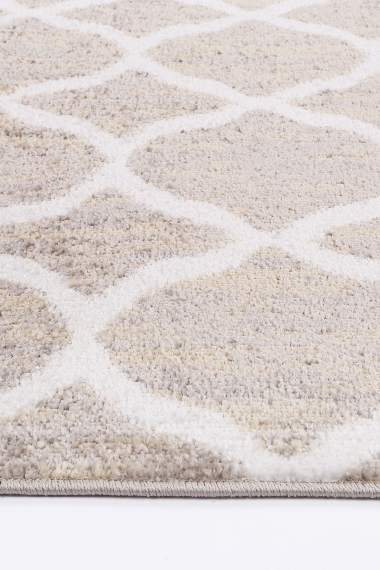 Christina Repeat Contemporary In Latte Rug