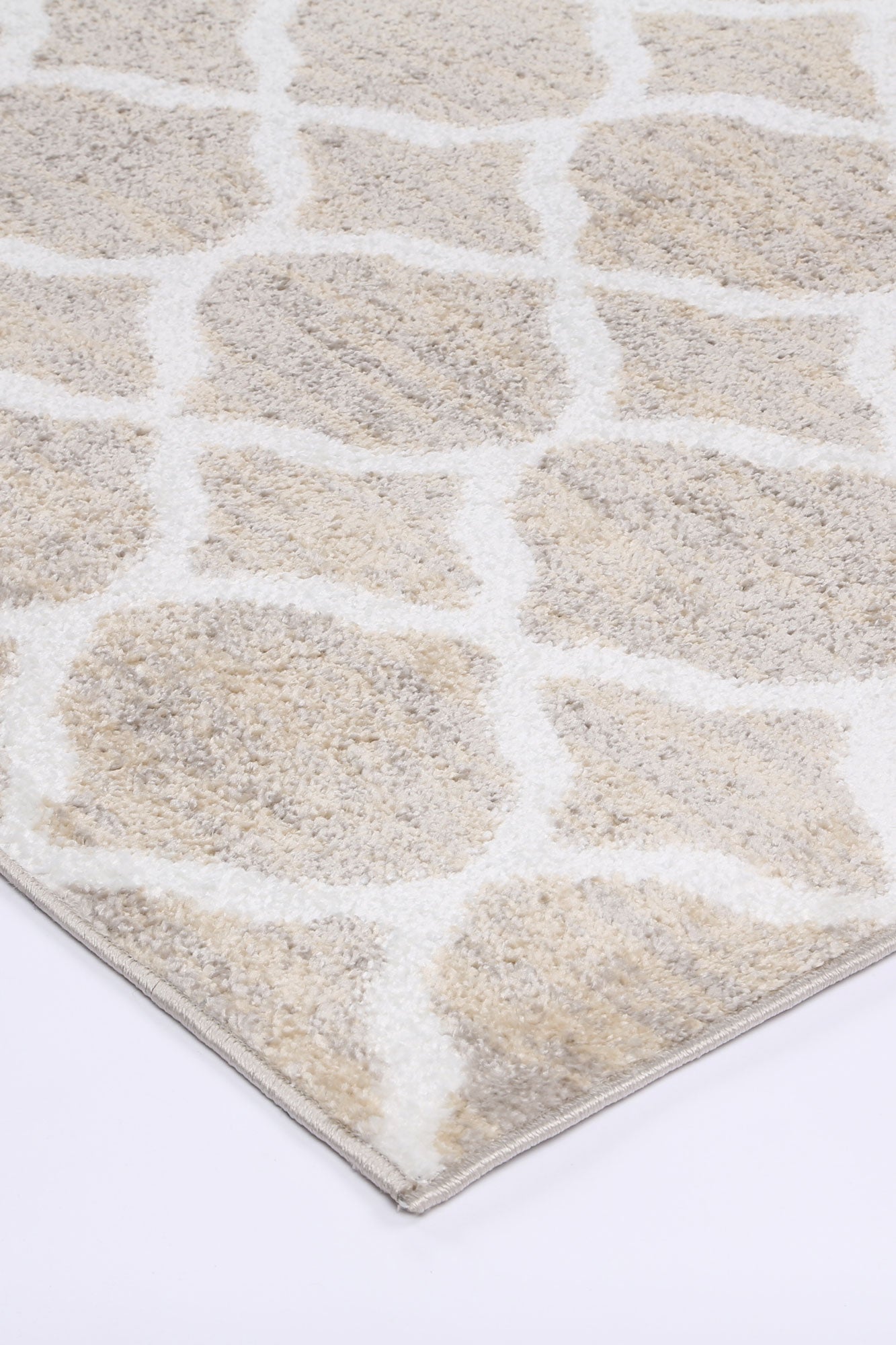 Christina Repeat Contemporary In Latte Rug