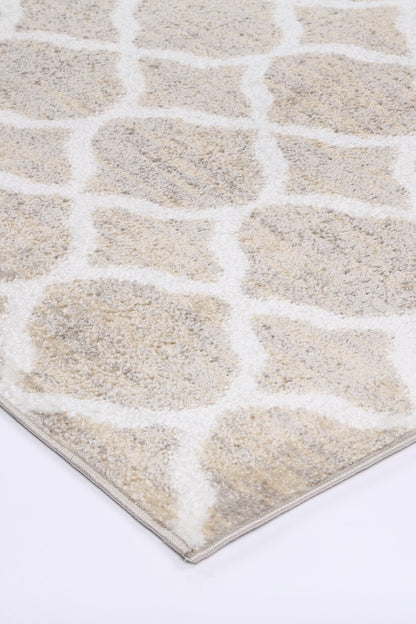 Christina Repeat Contemporary In Latte Rug