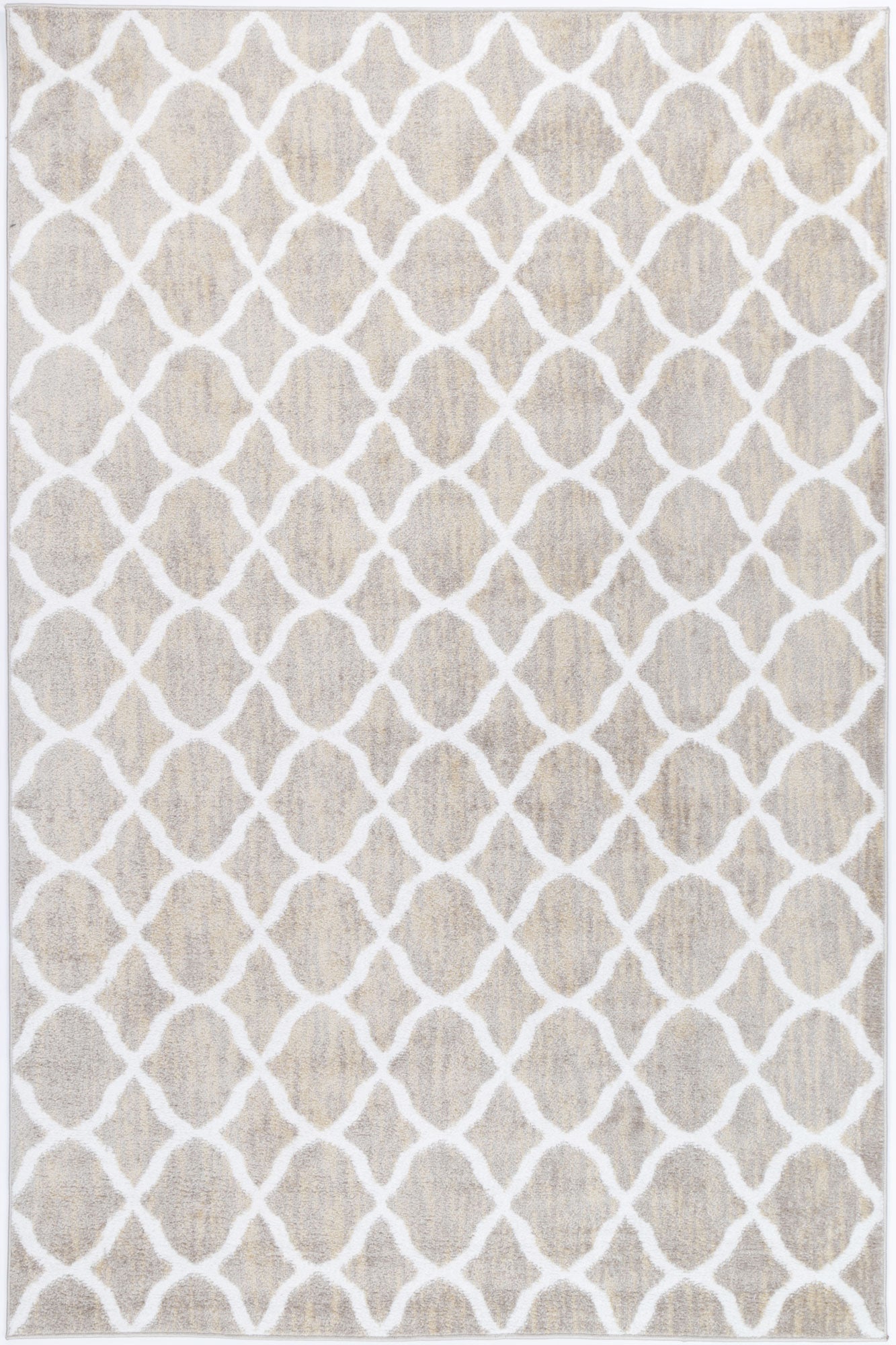 Christina Repeat Contemporary In Latte Rug