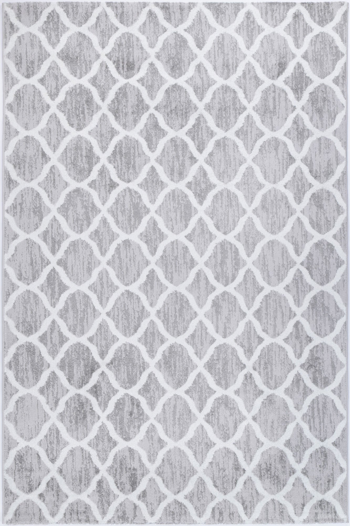 Christina Repeat Contemporary In Silver Rug