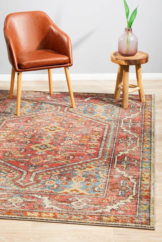 Crimson Legacy In Multi Coloured Rug