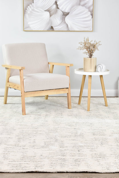 Lido 50745-657 In Cream & Grey Rug