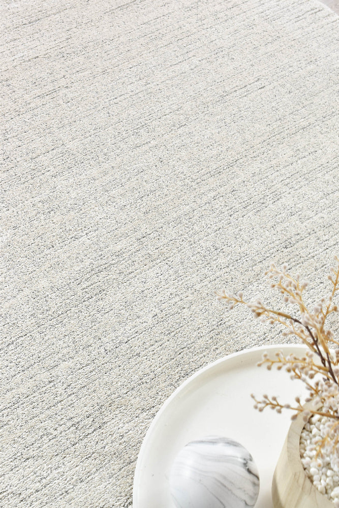 Lido Pebble Rug 50801-087 In Grey Rug