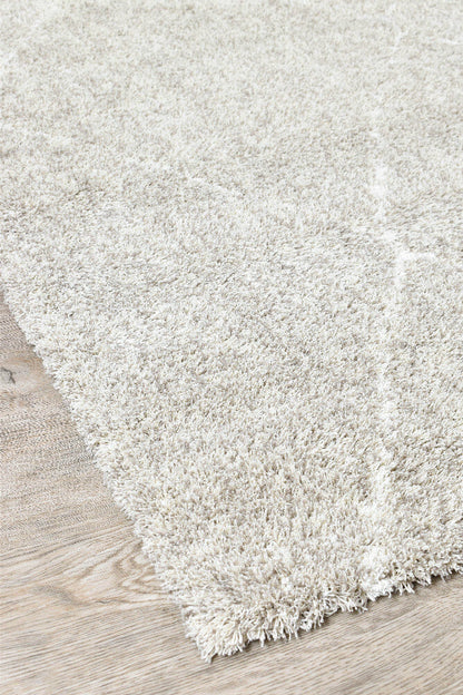 Lila Diamond Beautiful Shaggy Pile Contemporary Design 640 In Latte Rug