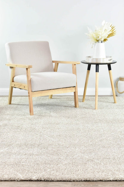 Lila Diamond Beautiful Shaggy Pile Contemporary Design 640 In Latte Rug