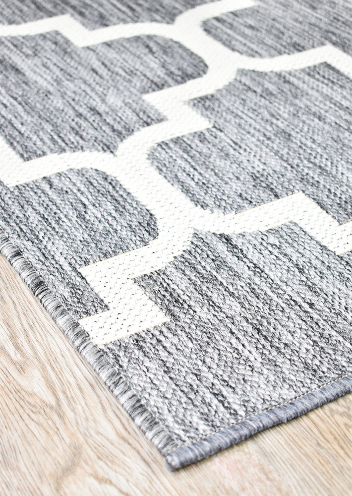 Alaska 968 in Light Grey : Runner Rug