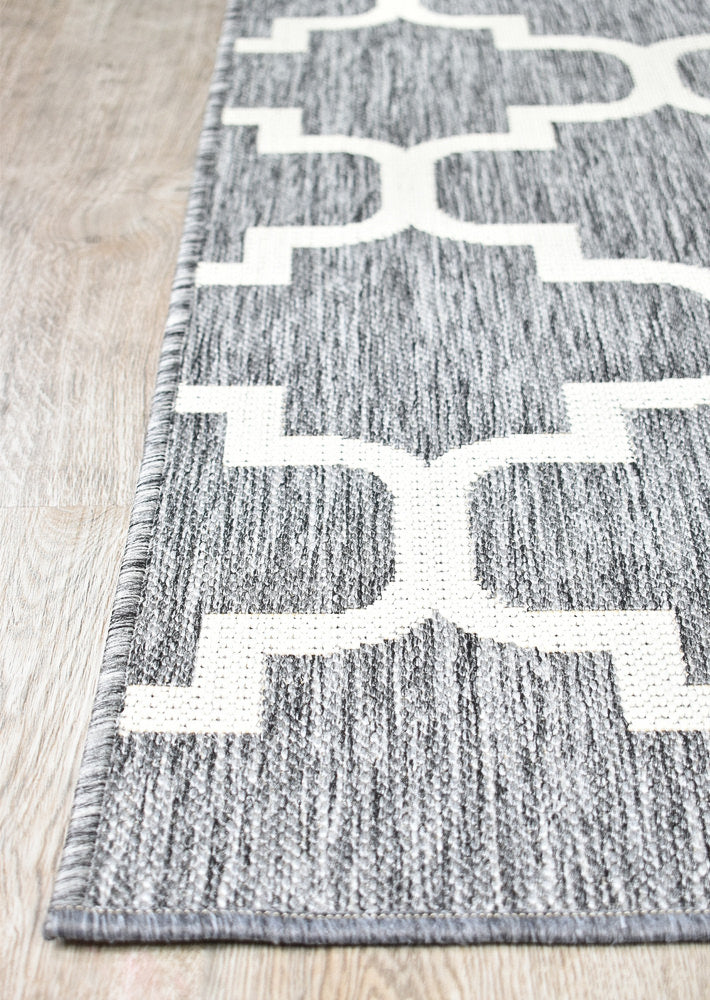 Alaska 968 in Light Grey : Runner Rug