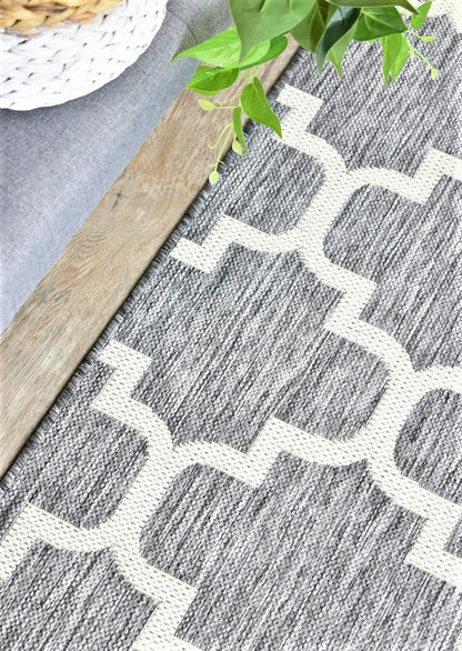 Alaska 968 in Light Grey : Runner Rug