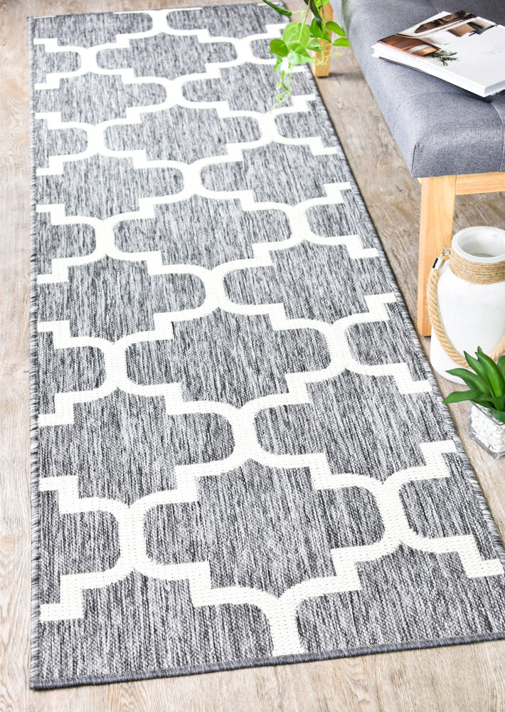 Alaska 968 in Light Grey : Runner Rug