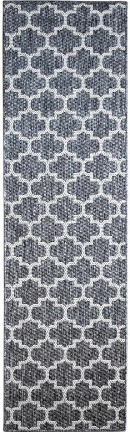 Alaska 968 in Light Grey : Runner Rug