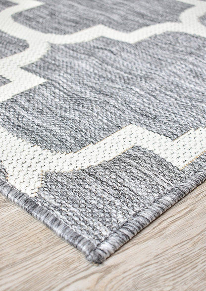 Alaska 968 in Light Grey : Runner Rug