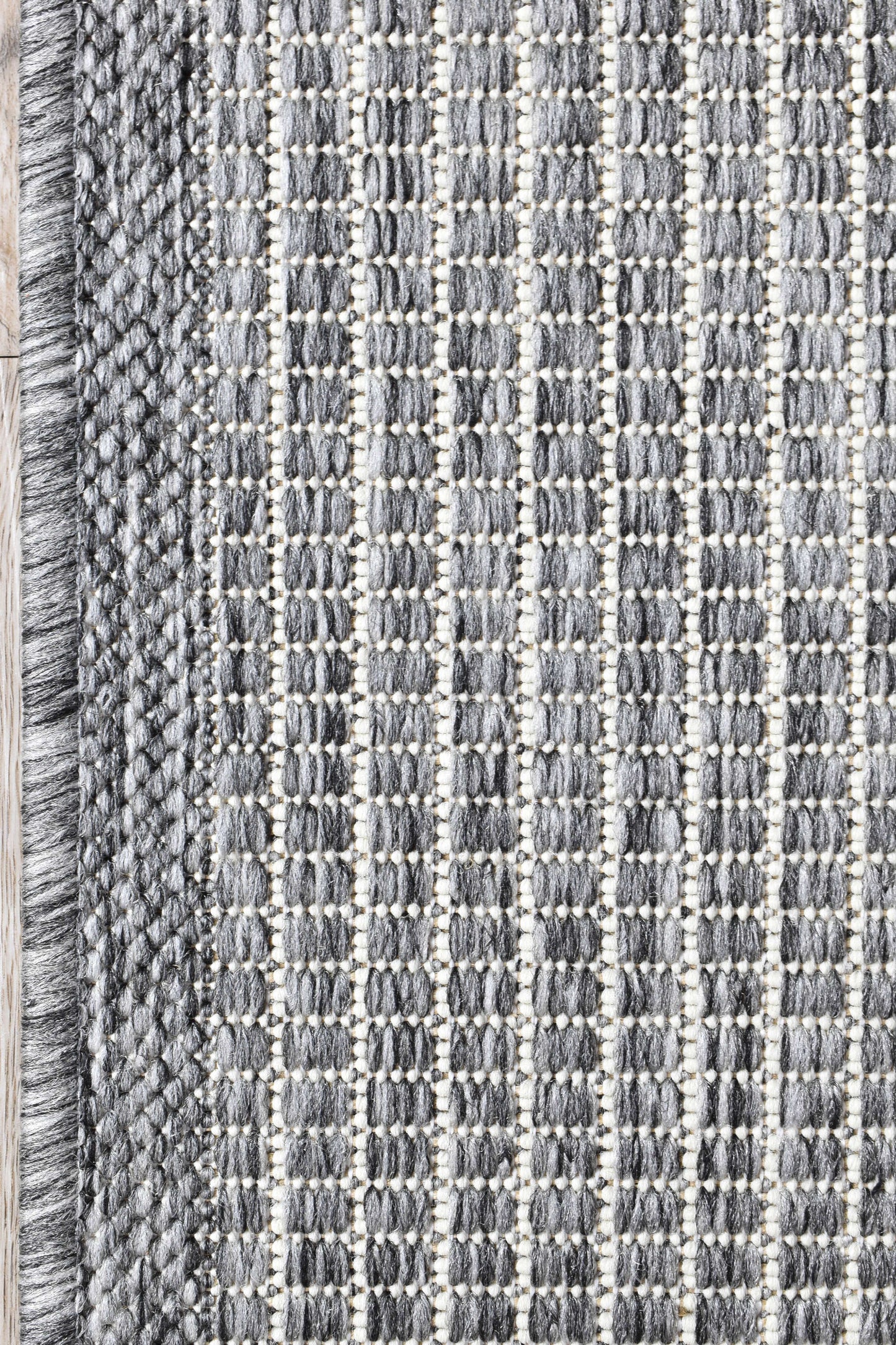 Alaska 130 in Dark Grey : Runner Rug