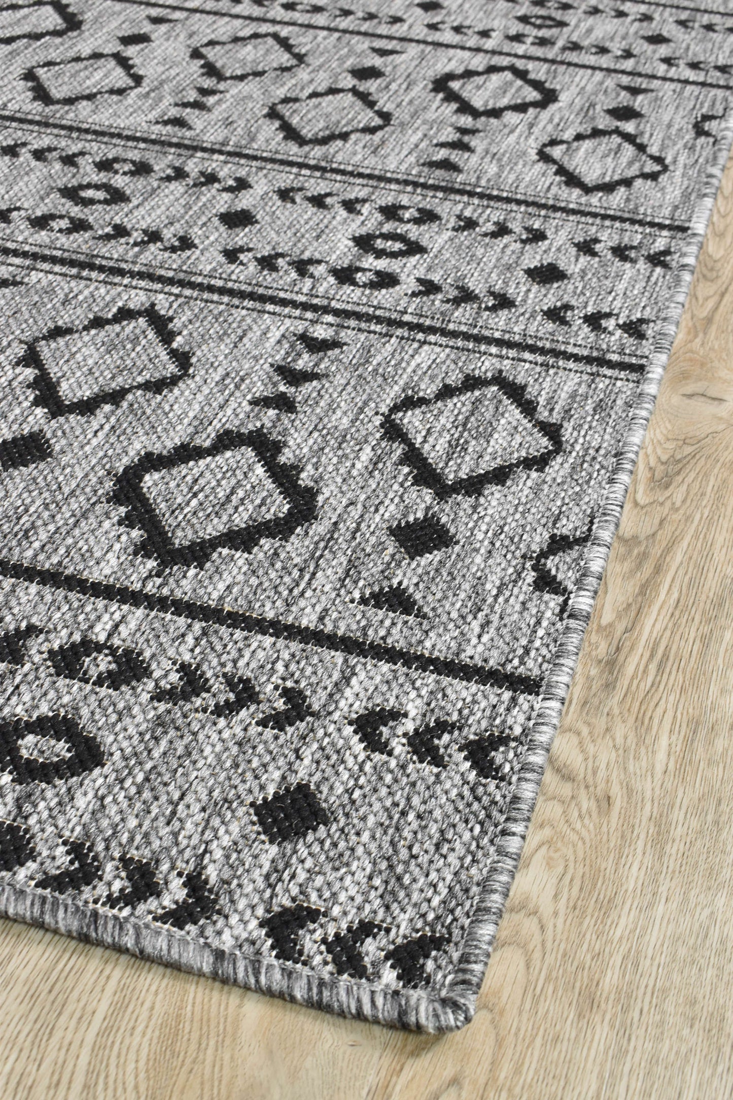 Alaska 333 in Dark Grey : Runner Rug