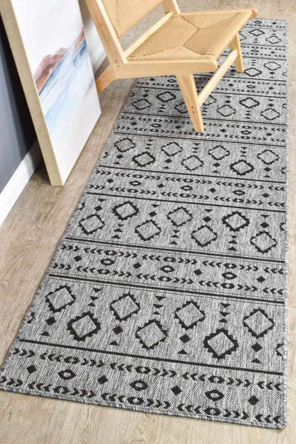 Alaska 333 in Dark Grey : Runner Rug