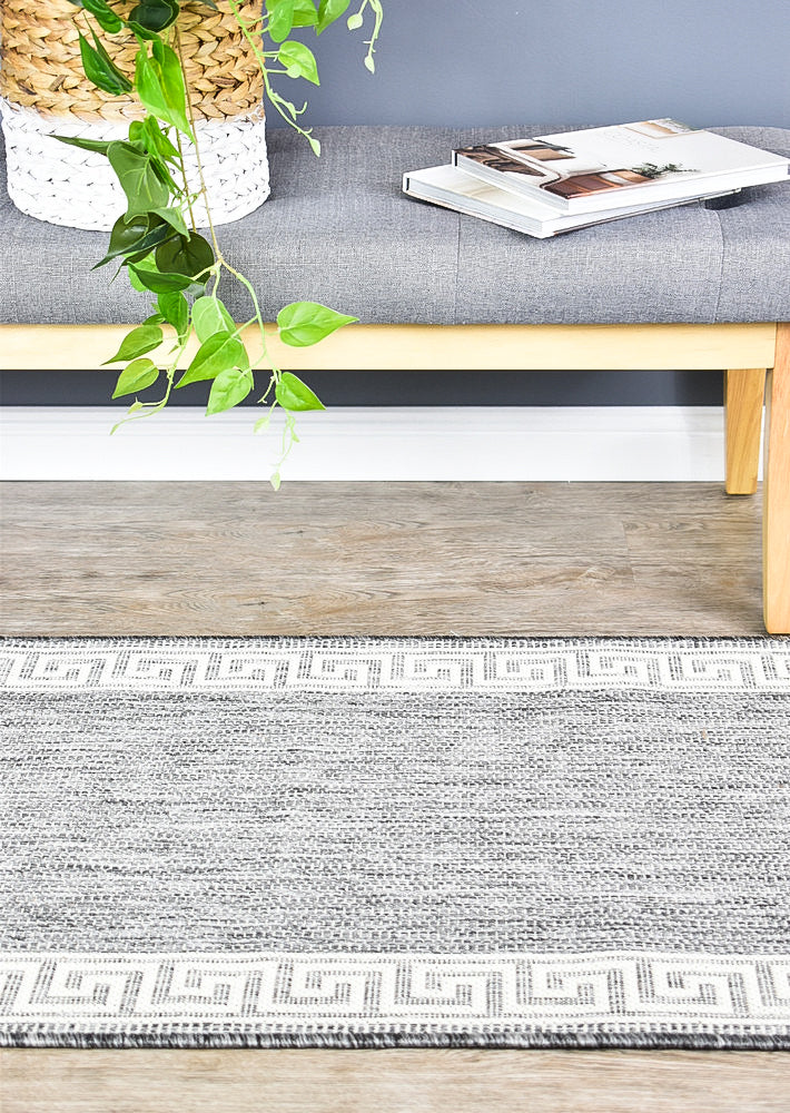 Alaska 778 in Light Grey : Runner Rug