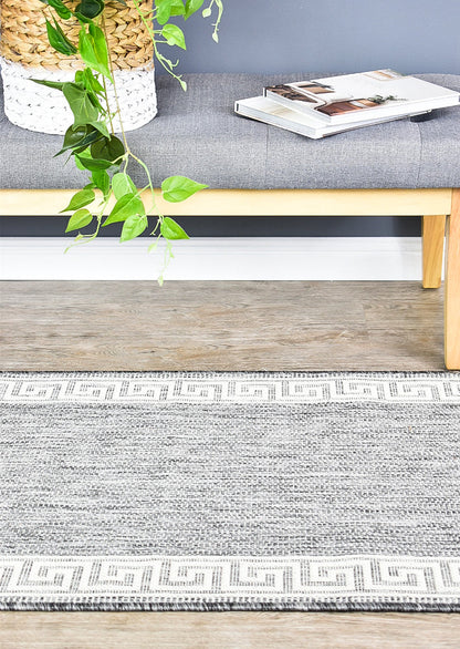 Alaska 778 in Light Grey : Runner Rug