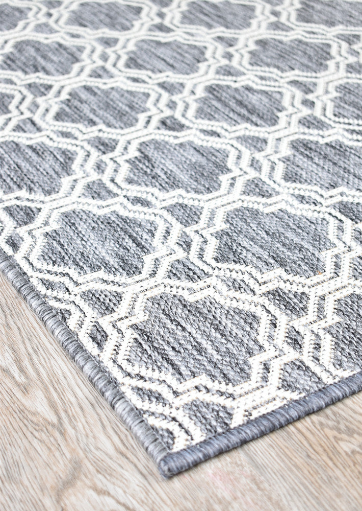 Alaska 989 in Light Grey : Runner Rug