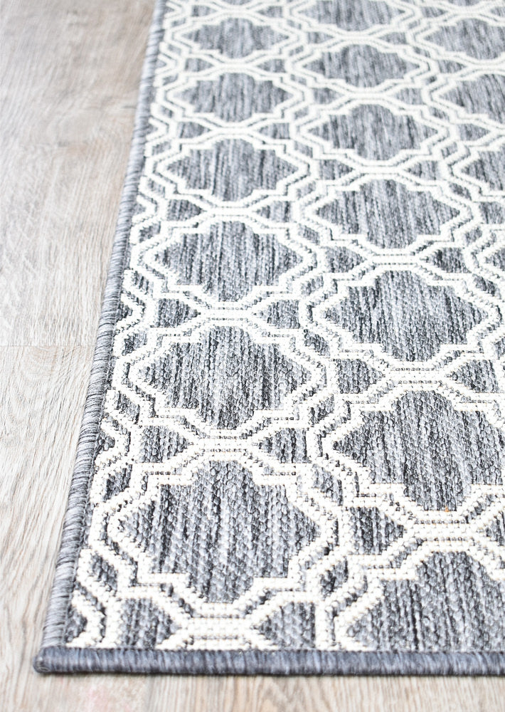 Alaska 989 in Light Grey : Runner Rug